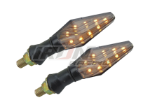 [DIR-3213-0611] DIRECCIONAL BI-COLOR 12V 12 LED'S 3 CABLES LUZ AMARILLA