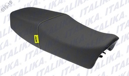 [F03010195] ASIENTO NEGRO COSTURA AMARILLO FT150S 2016