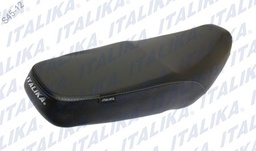 [F03010101] ASIENTO NEGRO COSTURA GRIS XT110 GRAFITO