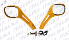 [F10010106] ESPEJO AMARILLO PAR DS150