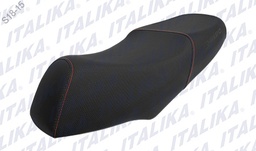 [F03010174] ASIENTO NEGRO COSTURA ROJA DS 150 NEGRO 2015