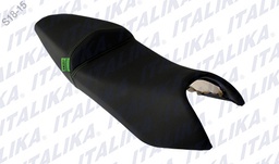 [F03010186] ASIENTO NEGRO COSTURA VERDE 150SZ