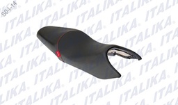 [F03010128] ASIENTO NEGRO COSTURAS ROJAS 250Z
