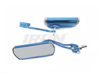 [ESP-4213-0080A] ESPEJO P/MOTO IRON RACING CLASICO AZUL