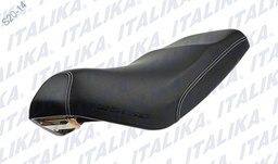 [F03010110] ASIENTO NEGRO DOBLE COSTURA GRIS WS150, WS150 NF