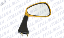 [F10010069] ESPEJO RETROVISOR DERECHO AMARILLO RT 200 ITALIKA