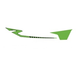 [F13020215] ETIQUETA CUBIERTA COLA DER VERDE 150Z