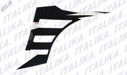 [F13020148] ETIQUETA DER CUBIERTA LATERAL ATV180, ATV200