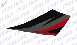 [F13020131] ETIQUETA IZQ SALPICADERA ATV180, ATV200