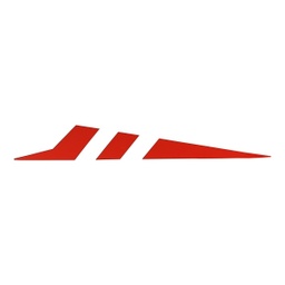 [F13020170] ETIQUETA NARANJA CUBIERTA IZQ DT150 SPORT