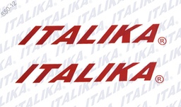 [F13020027] ETIQUETAS ITALIKA JUEGO DT125