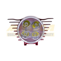 [FOB-3216-0906] FARO AUXILIAR HYPER LEDS IR-0900 8-80V 4W 6000K 200LM ROJO