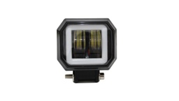 [FOB-3216-1628] FARO AUXILIAR HYPER LEDS P/MOTOCICLETA IR-A10 C/OJO ANGEL AZUL 12-80V 20W 2500LM