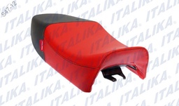[F03010086] ASIENTO ROJO Y NEGRO SPORT FT125 NEW SPORT