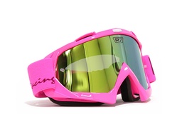 [7403-1154] GOGGLE R7 RACING YH-16 ROSA NEON MICA ORO