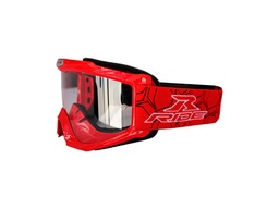 [MOTGG0009] GOGGLE RIDE 1021 LISO ROJO
