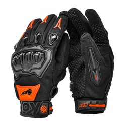 [661787045099] GUANTE KOV DELTA NEGRO / NARANJA XL