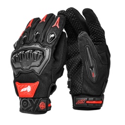 [0661787045006] GUANTE KOV DELTA NEGRO / ROJO XXL