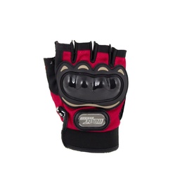 [GUA-7107-0200B] GUANTE P/ MOTOCICLISTA IRON RACING COOL-MAN ROJO TALLA L