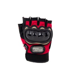 [GUA-7107-0200A] GUANTE P/ MOTOCICLISTA IRON RACING COOL-MAN ROJO TALLA M