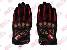 [GUA-7107-0082C] GUANTE P/ MOTOCICLISTA IRON RACING MARINERO NEGRO TALLA XL
