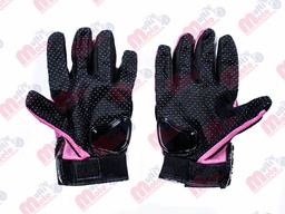 [GUA-7107-0053A] GUANTE P/ MOTOCICLISTA IRON RACING STREET ROSA TALLA XS