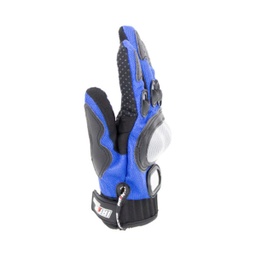 [GUA-7107-0002A] GUANTE P/MOTOCICLISTA IRON RACING COMANDANTE AZUL TALLA M