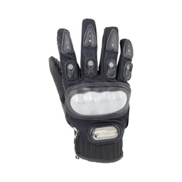 [GUA-7107-0003A] GUANTE P/MOTOCICLISTA IRON RACING COMANDANTE NEGRO TALLA M