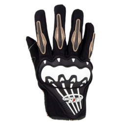 [GUA-7107-0029D] GUANTE P/MOTOCICLISTA IRON RACING FORZA ETERNA NEGRO TALLA XXL