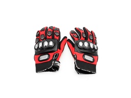[GUA-7107-0030A] GUANTE P/MOTOCICLISTA IRON RACING HERO ROJO TALLA M