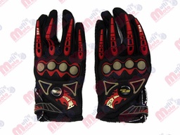 [GUA-7107-0082B] GUANTE P/MOTOCICLISTA IRON RACING MARINERO NEGRO TALLA L