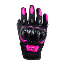 [GUA-7107-0027B] GUANTE P/MOTOCICLISTA IRON RACING SPEED NEON-ROSA TALLA S