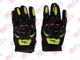 [GUA-7107-0026D] GUANTE P/MOTOCICLISTA IRON RACING SPEED NEON-VERDE TALLA XXL