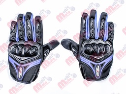[GUA-7107-0011B] GUANTE P/MOTOCICLISTA IRON RACING TACTIL TOUCH NAVEGADOR AZUL TALLA  l