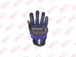 [GUA-7107-0011D] GUANTE P/MOTOCICLISTA IRON RACING TACTIL TOUCH NAVEGADOR AZUL TALLA XXL