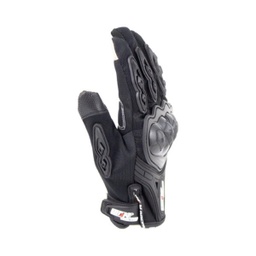 [GUA-7107-0012C] GUANTE P/MOTOCICLISTA IRON RACING TACTIL TOUCH NAVEGADOR NEGRO TALLA XL
