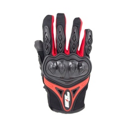 [GUA-7107-0010B] GUANTE P/MOTOCICLISTA IRON RACING TACTIL TOUCH NAVEGADOR ROJO TALLA L