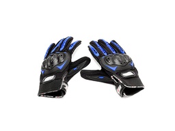[GUA-7107-0021B] GUANTE P/MOTOCICLISTA IRON RACING TACTIL TOUCH PHOENIX AZUL TALLA L