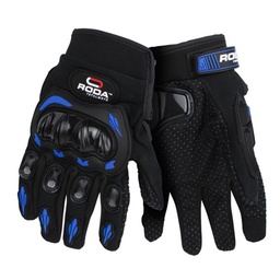 [83-6029-001] GUANTES RODA C/LIMPIA MICA/TOUCHSCREEN  AZUL TALLA L