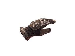 [MOTGT17] GUANTES TELA RD-027 NEGRO/GRIS L