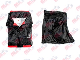 [99-0361-001] IMPERMEABLE SHARK NEGRO/ROJO TALLA L SET RODA