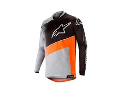 [7617-1260] JERSEY PARA MOTOCROSS RACER SUPERMATIC GRS/NJA FLUO/NGO M