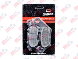 [42-1049] BALATAS DELANTERAS YAMAHA YBR125 G/R (DOBLE PROPOSITO)