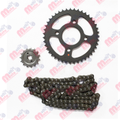 [36JE0007] JGO DE SPROCKET Y CADENA BAJAJ PUL135 LS
