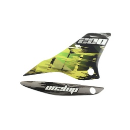 [F13020311] JGO ETIQUETAS CUBIERTA TANQUE DER DM200