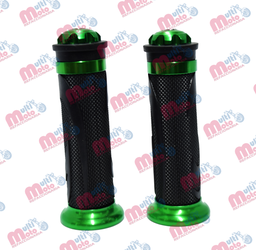 [ACCJGOPUN3G] JGO PUÑOS GOMA BASE Y PUNTA METAL VERDE  ACCESORIOS 2017