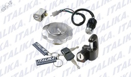 [F04020032] JUEGO DE CERRADURA FT125, FT125 SPORT, XFT125, FT125 NEW SPORT, FT125 CLASICA, FT125 CHAKARERA