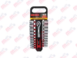 [JAC-3821] JUEGO DE DADOS Y MATRACA 3/8"
