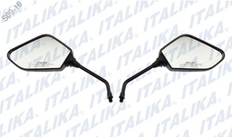 [F10010202] JUEGO ESPEJOS ITALIKA CON LOGO Y LEYENDA OTRAS APLICACIONES