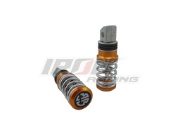 [POS-1616-0813D] JUEGO POSAPIE ALUMINIO DECORATIVO RESORTE DORADO